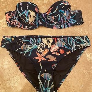 JCrew Tropical Bikini